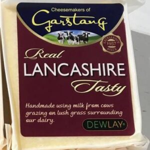 Garstang Real Lancashire Tasty Cheese at Peets Plaice in Southport