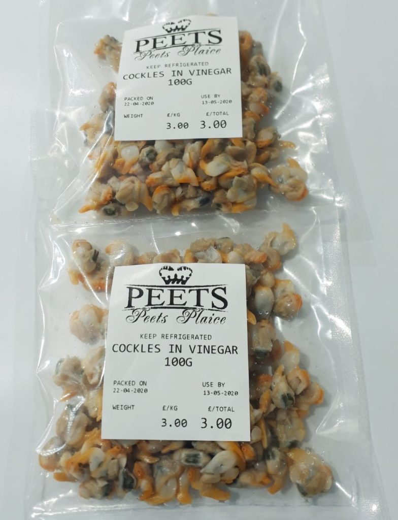 Cockles In Vinegar (90g) Peets Plaice