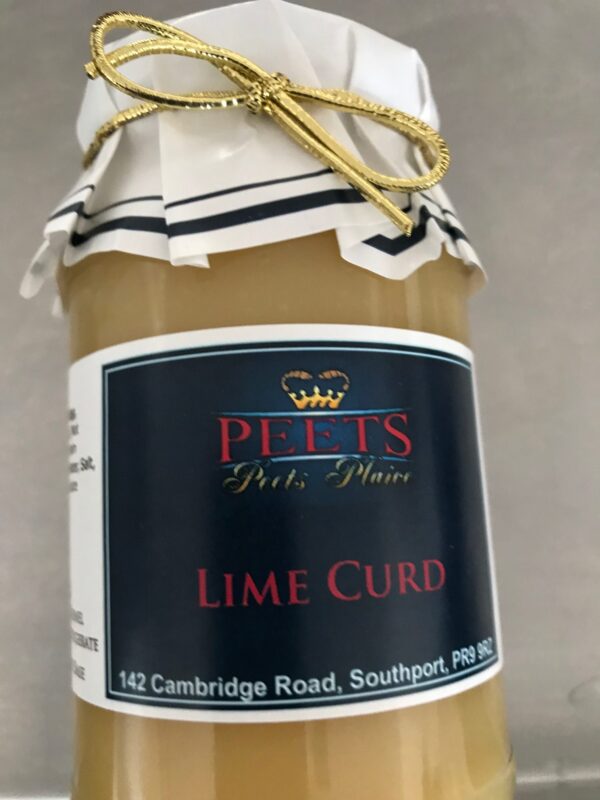 Lime Curd at Peets Plaice in Southport