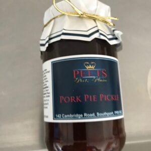 Pork Pie Pickle at Peets Plaice in Southport