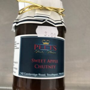 Sweet Apple Chutney at Peets Plaice in Southport
