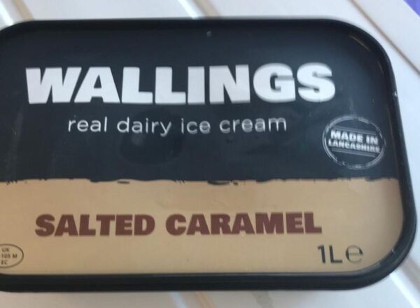 Wallings Salted Caramel Ice Cream